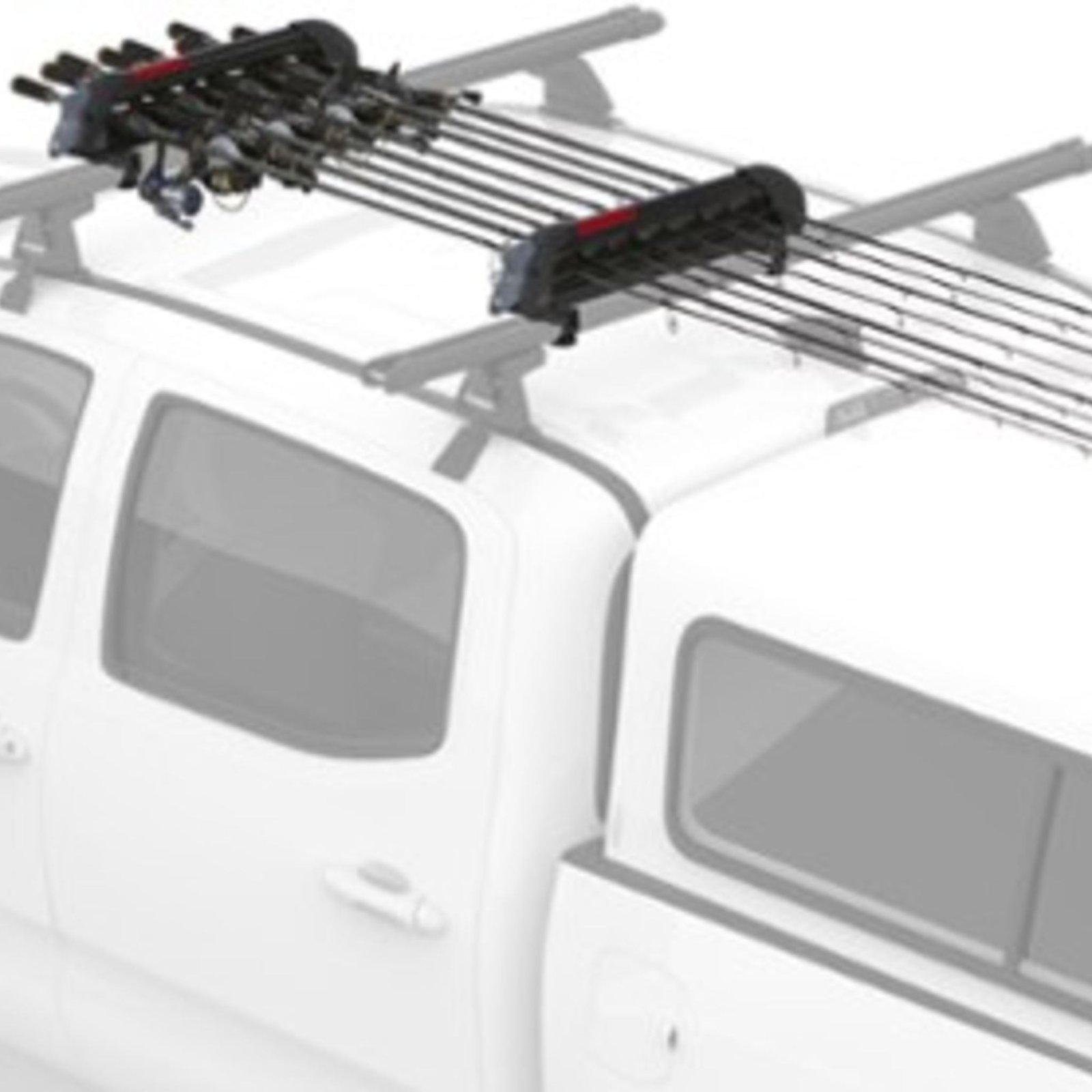 Yakima ReelDeal Rooftop Fishing Rod Carrier - Locking - 8 Fishing